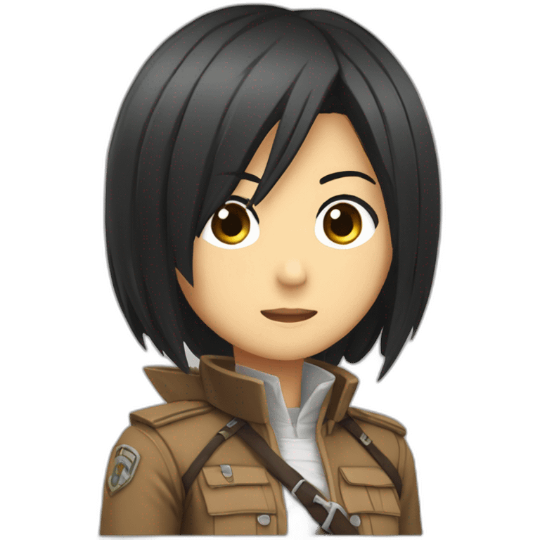 Mikasa Ackerman emoji