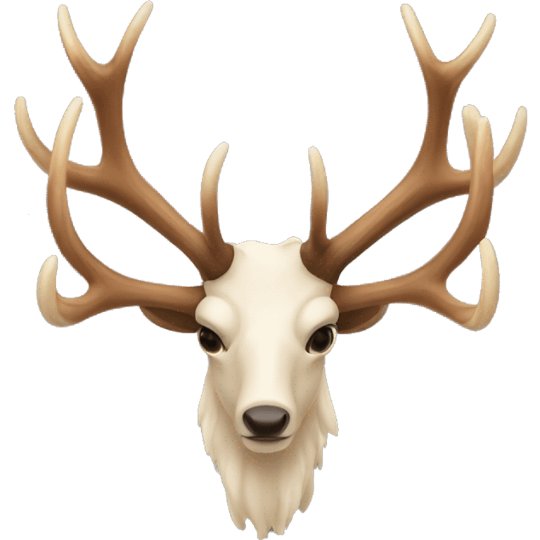 6 point Elk antler without skull emoji