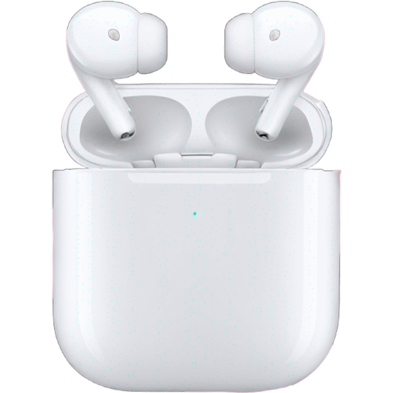 AirPod max headphones with pink bows on them emoji