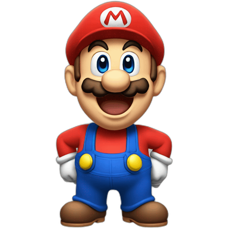 Ecstatic Mario emoji