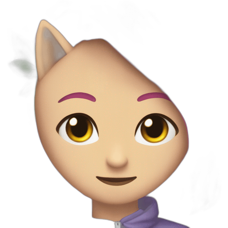 Renard arc-en-ciel emoji