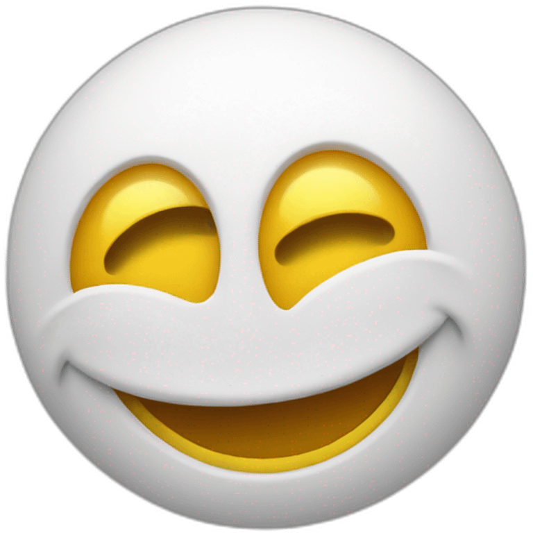 Smiley qui souffle d’épuisement  emoji