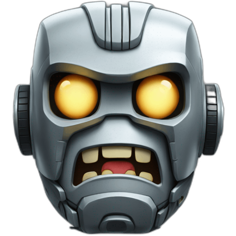 angry robot emoji