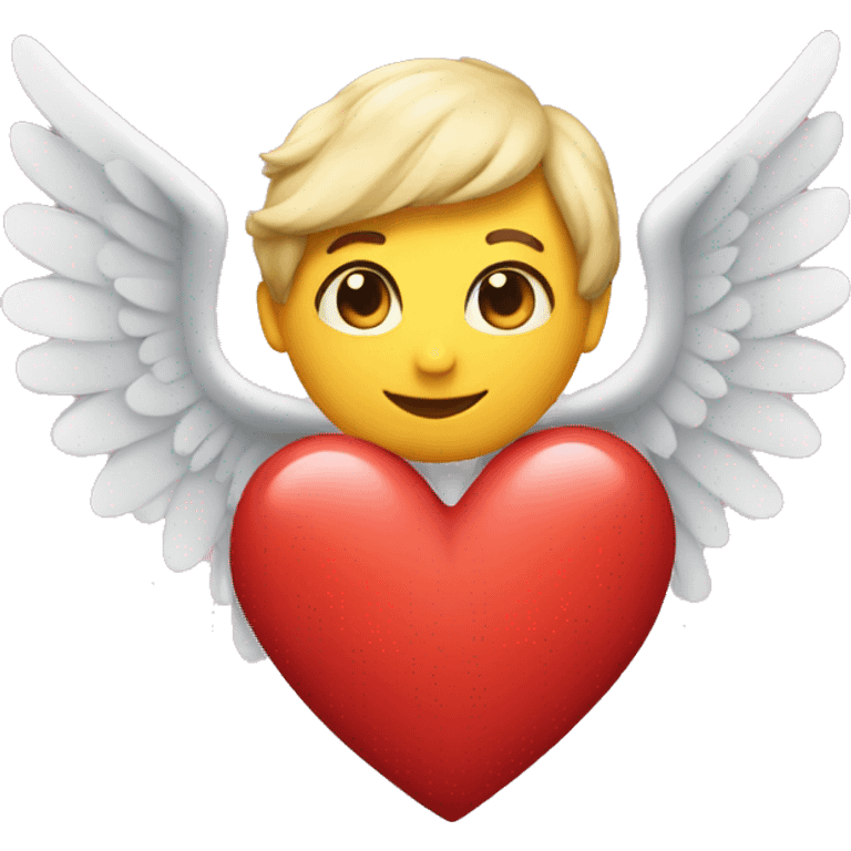 a heart with wings  emoji