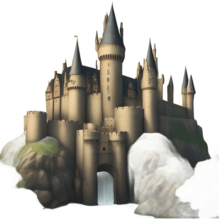 The Harry Potter castle emoji