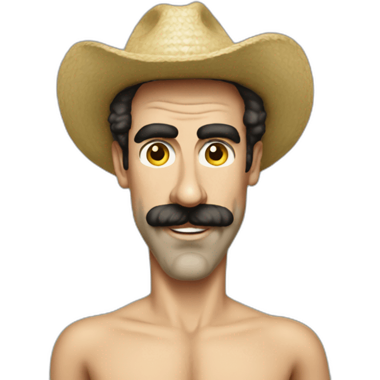 borat in swimsuit emoji