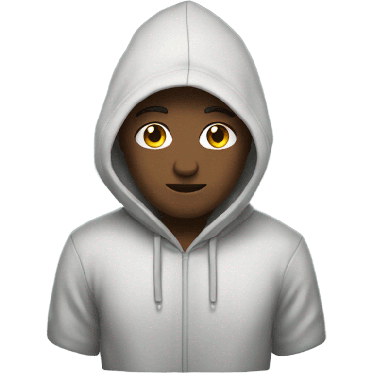 Me with a hoodie on  emoji