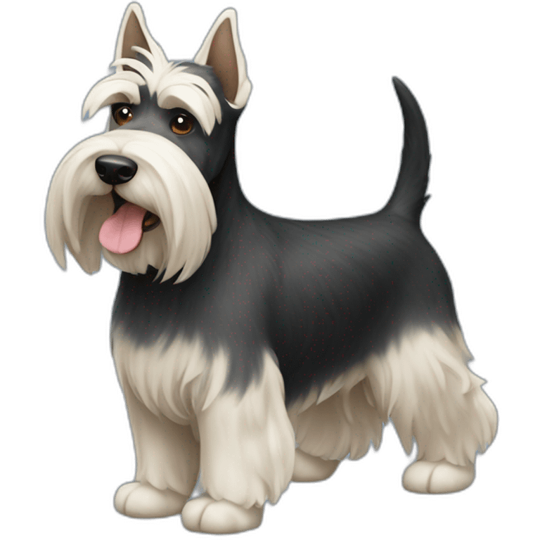 dog scottish terrier full body emoji