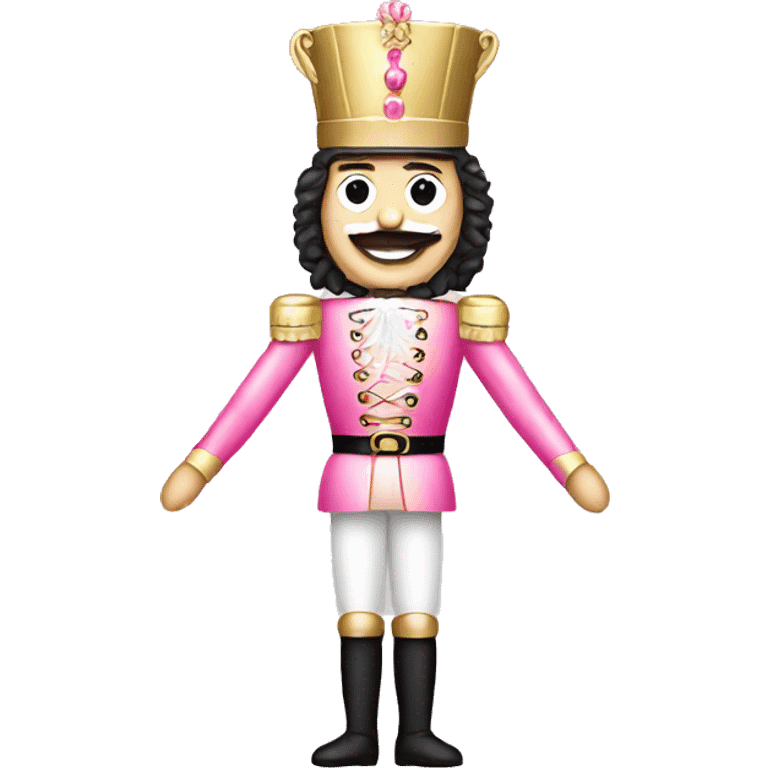 Pink nutcracker  emoji