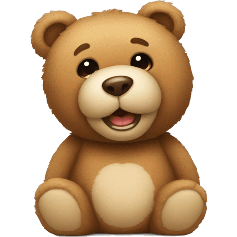 Teddy bear emoji