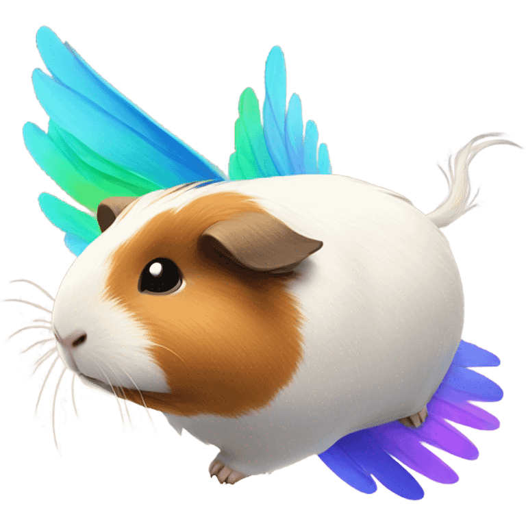 Flying guinea pig emoji