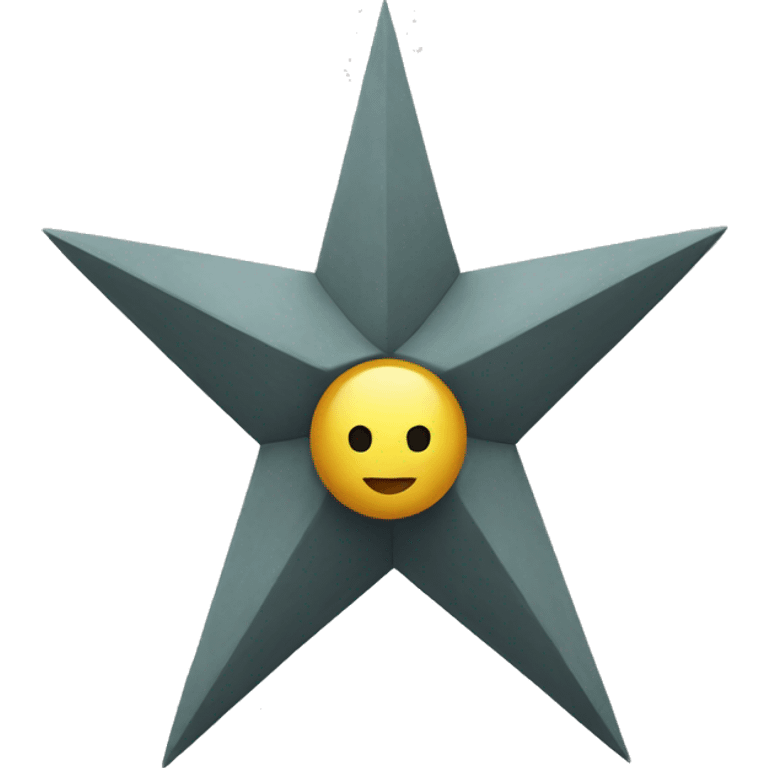 Nine pointed star  emoji