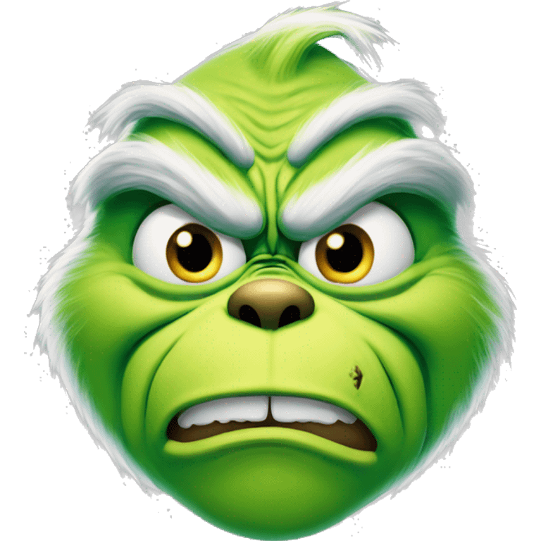 the grinch angry emoji