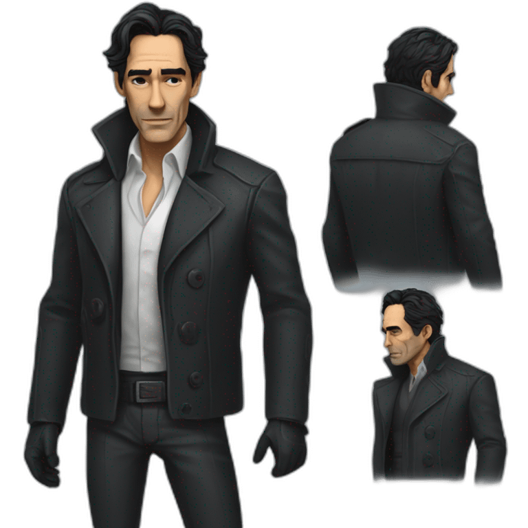 Ben Chaplin cyberpunk detective emoji