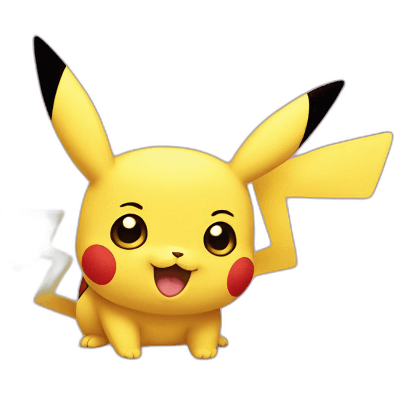 Cute Pikachu emoji