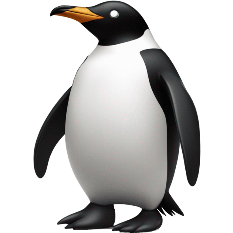 Penguin has boot emoji