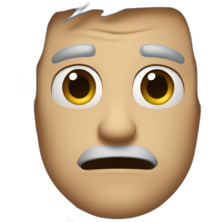 a real angry sigma man emoji