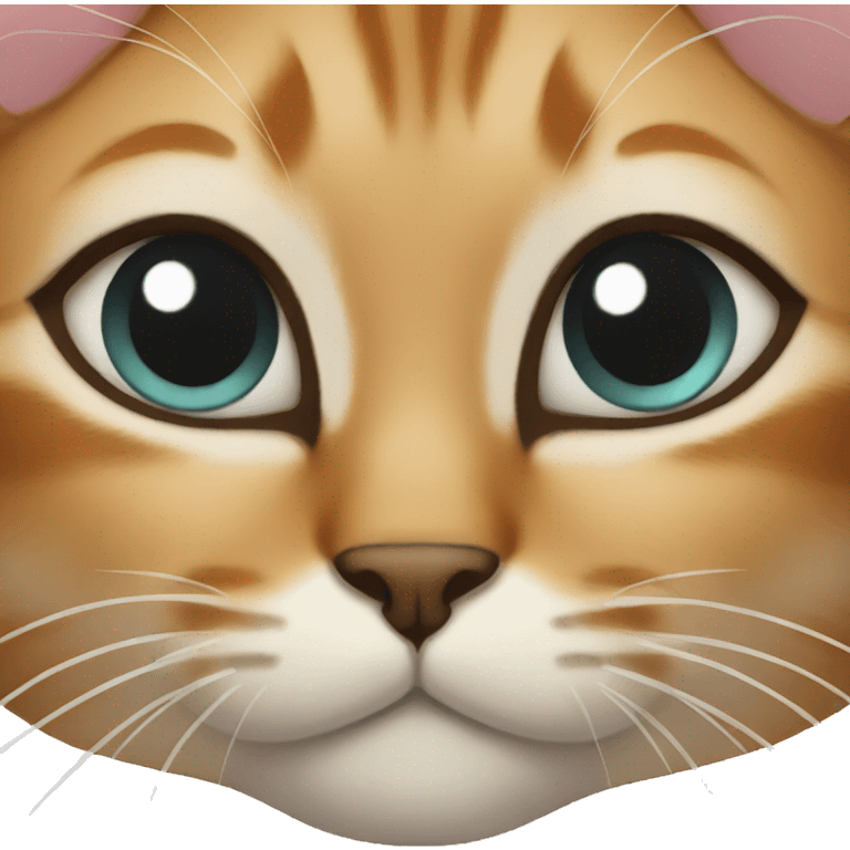 Beautiful cat emoji