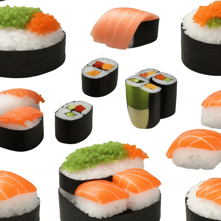 One piece sushi emoji