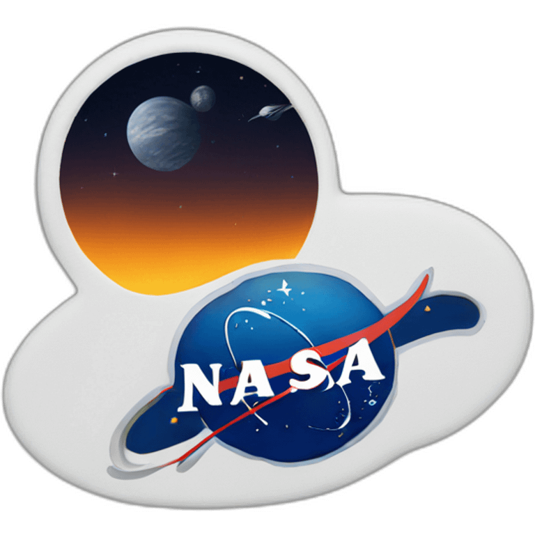 Nasa classic logo emoji