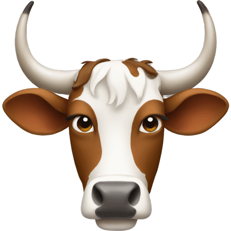 longhorn cow emoji