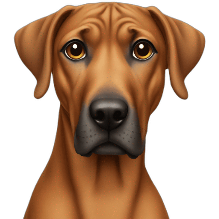 Ridgeback lustig emoji