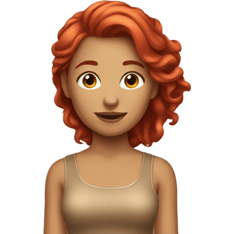 fair Girl red hair emoji