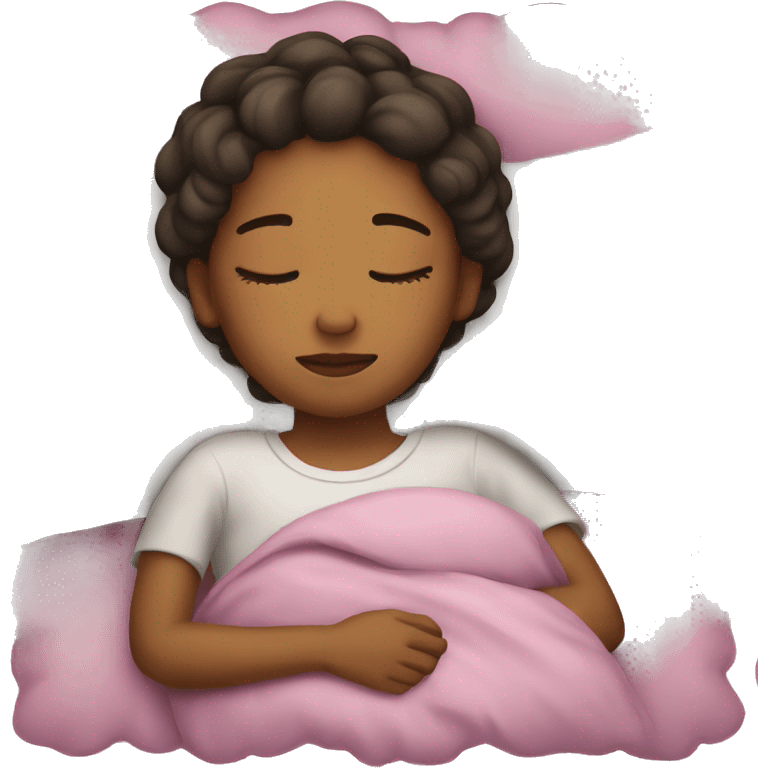 Sleeping girl emoji