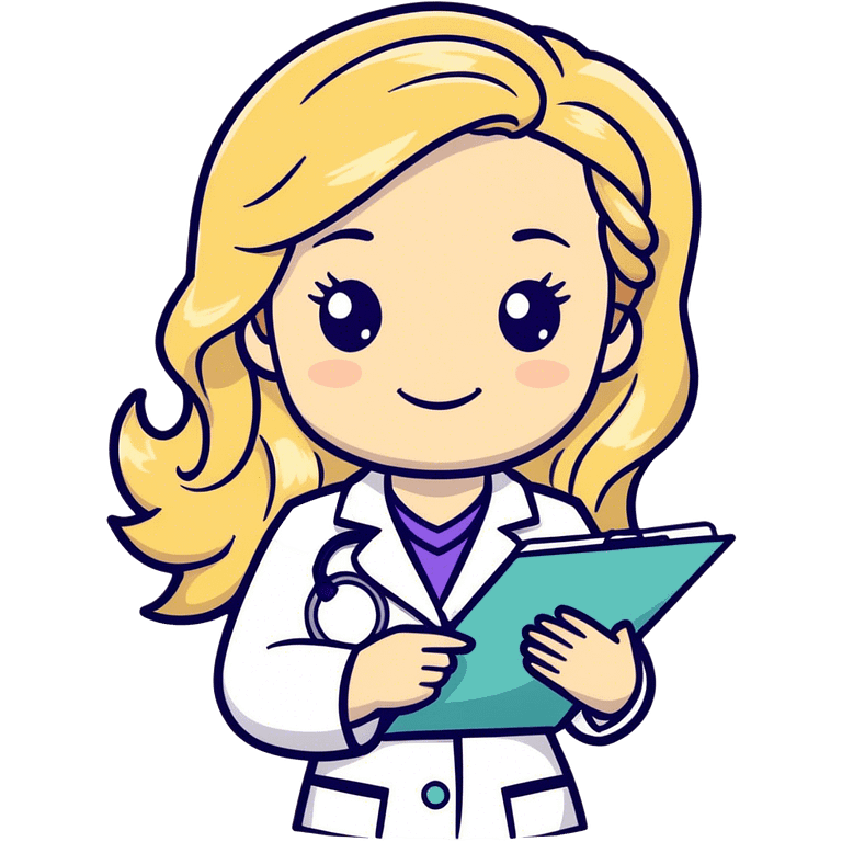 mermaid blonde haired and hazel eyes female doctor  emoji