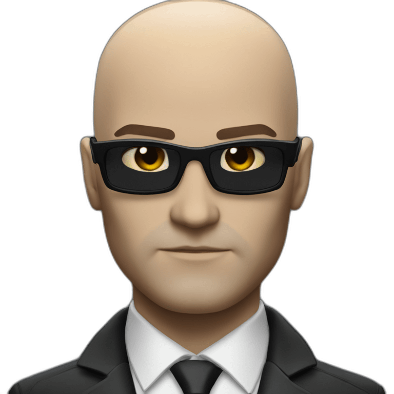 Hitman agent 47 emoji