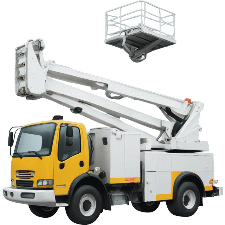 Bucket truck emoji