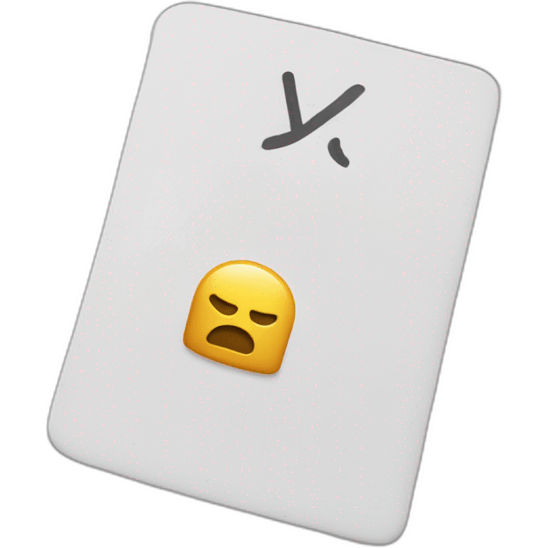 delete button on keyboard emoji