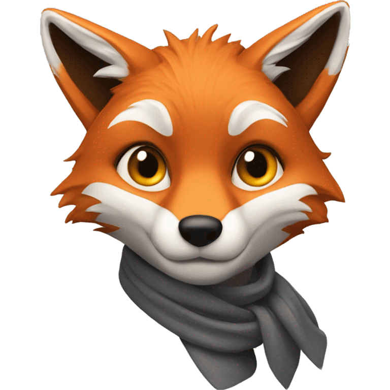 fox with tikok logo emoji