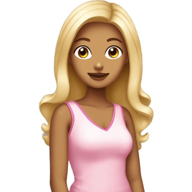 Phi Mu Sorority girl  emoji