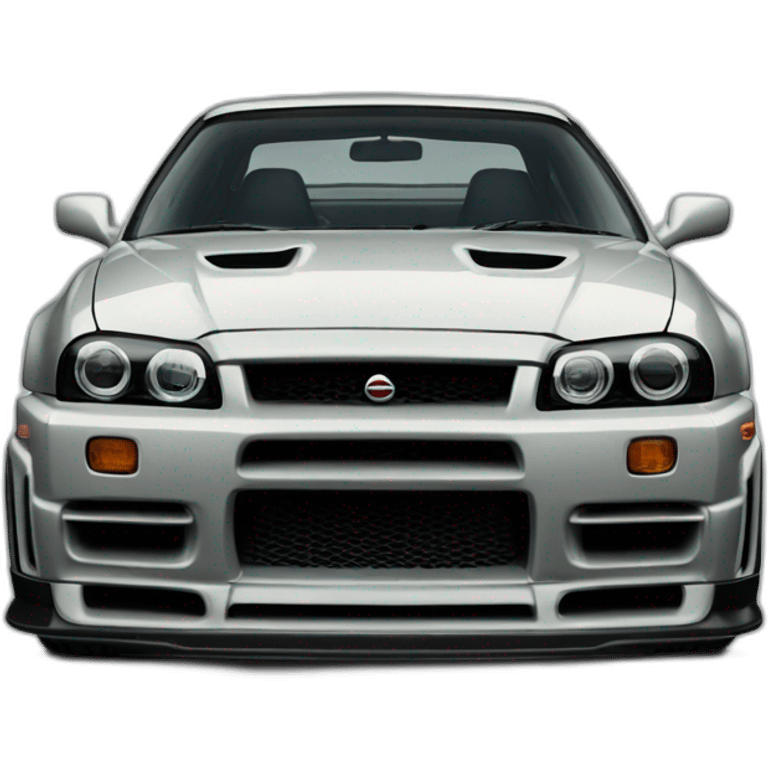 Nissan R34 LBWK emoji