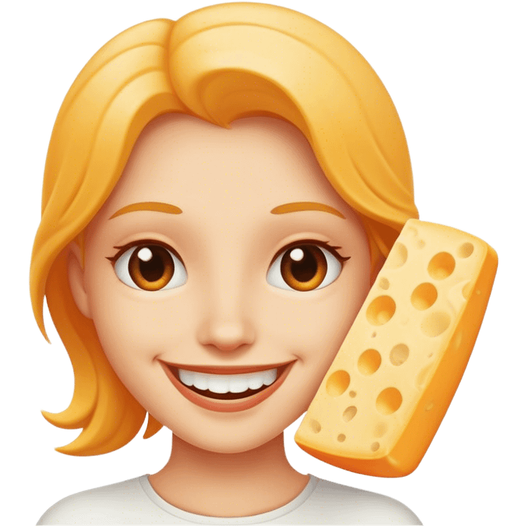 Cheesy ahh emoji