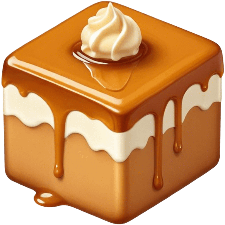 Salted caramel  emoji