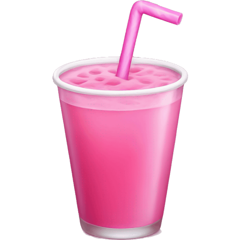 Pink drink emoji