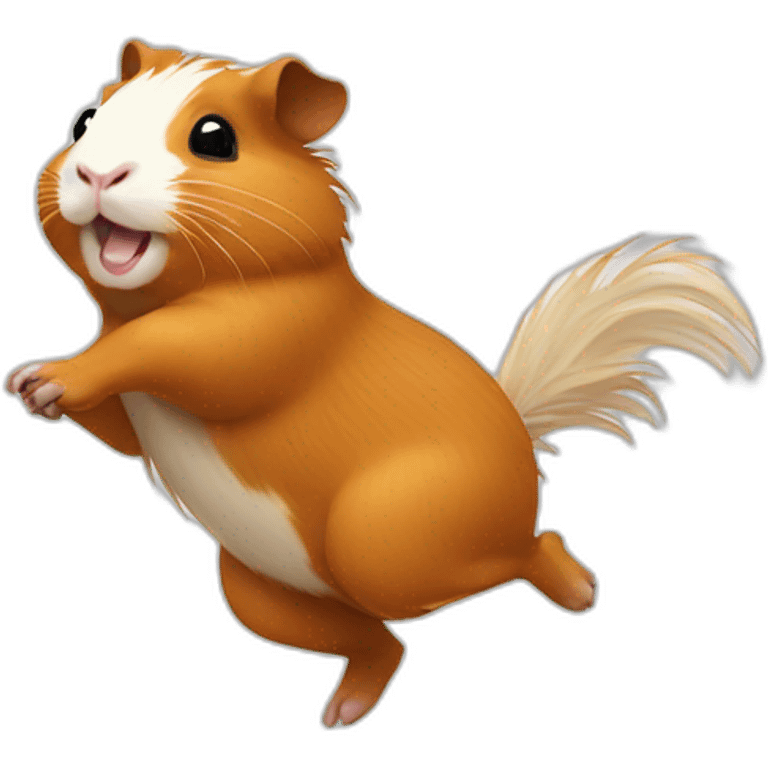 Dancing guinea pigs emoji