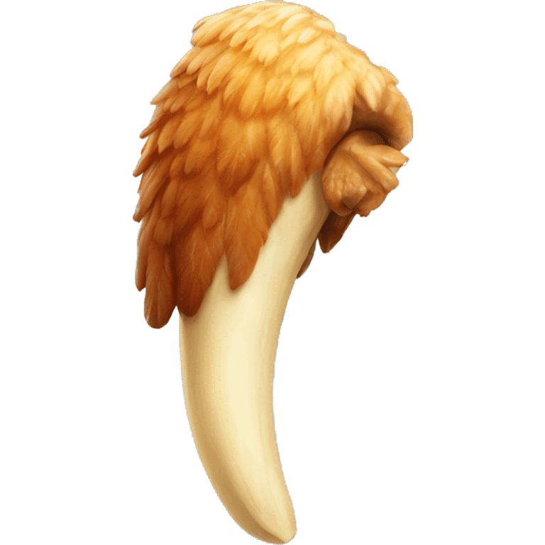 woolly mammoth tusk chicken wing emoji