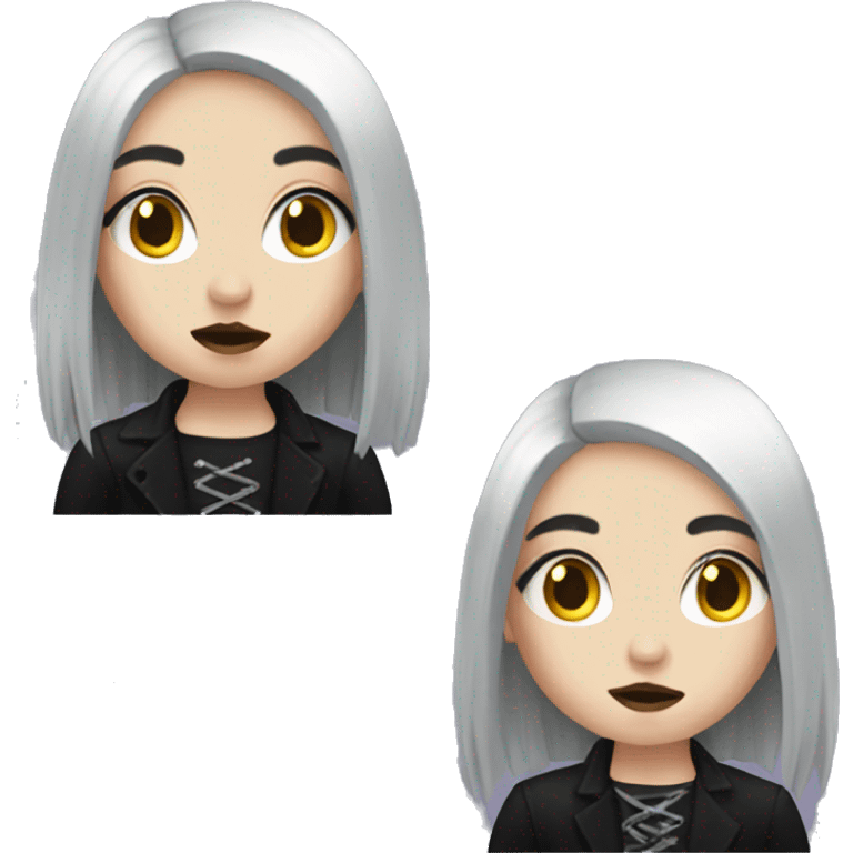 Goth girl  emoji