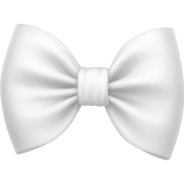 white bow  emoji