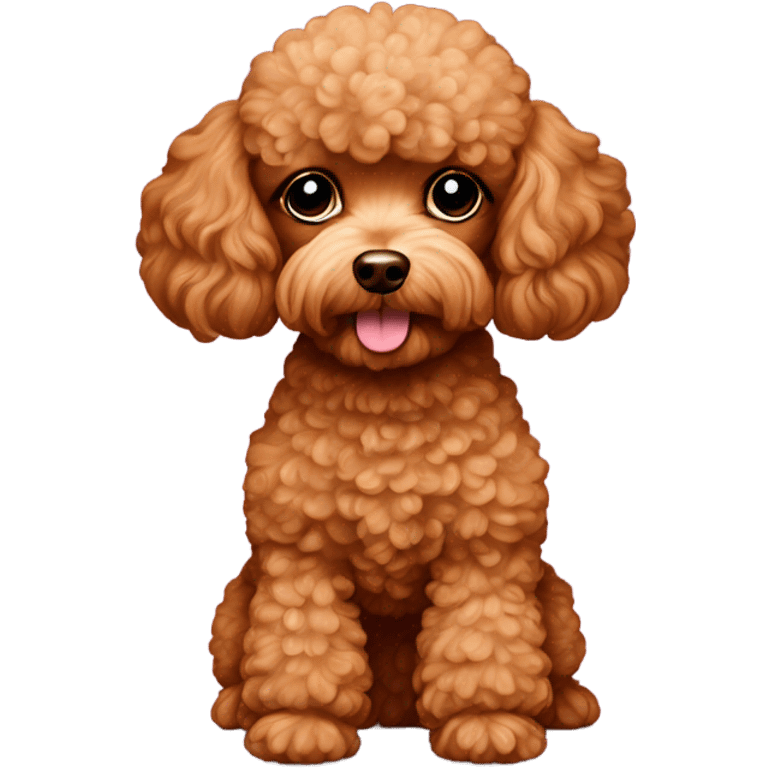 Toy Poodle red emoji