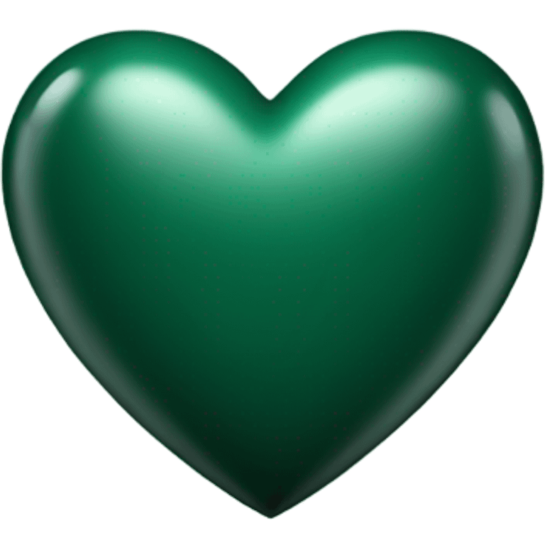 Dark Green Heart emoji