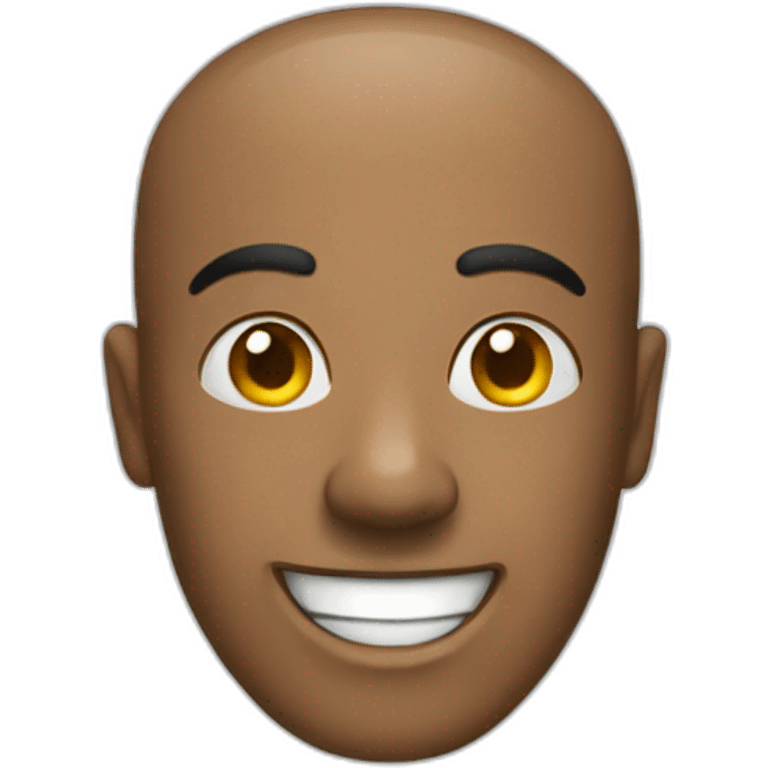 happy head of web emoji