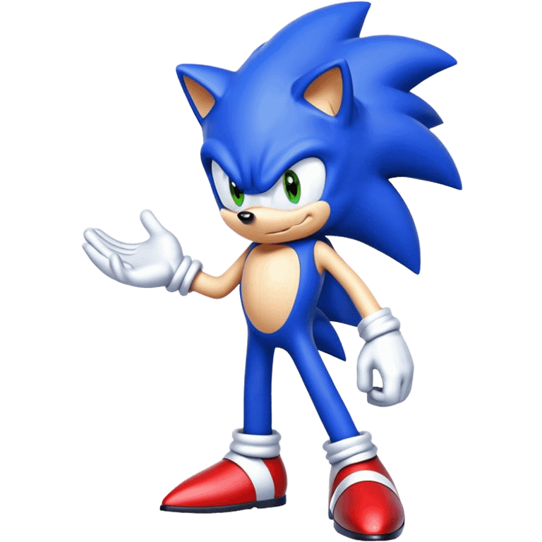 Sonic the hedgehog emoji