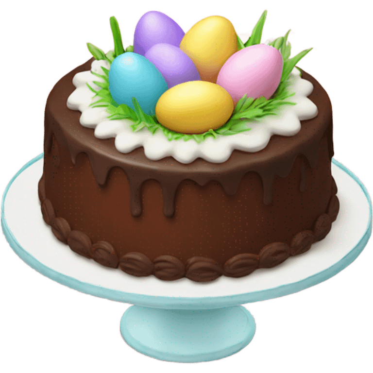 Easter cake emoji