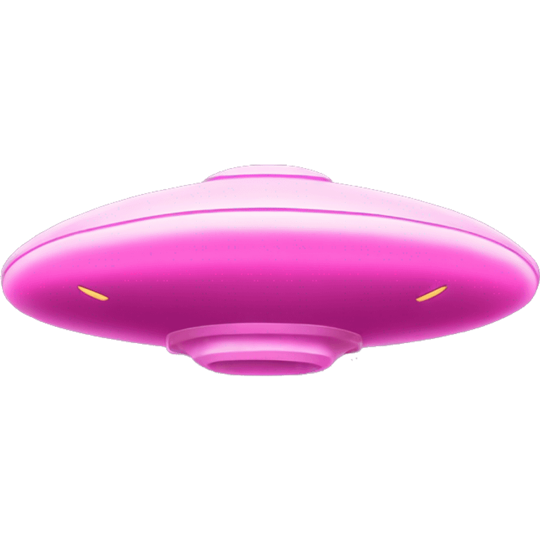 Pink UFO with "Mawari" written on it
 Fly at a great speed.
 It says Mawari on it. emoji