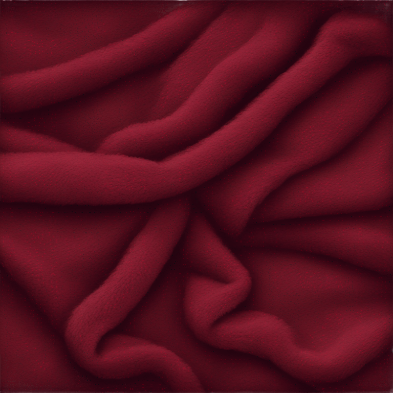 burgundy blanket emoji