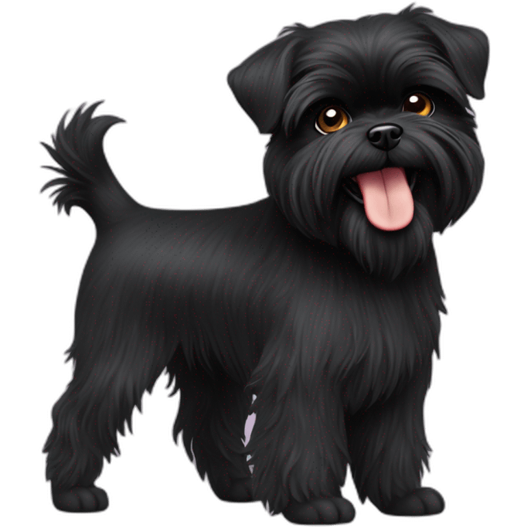 affenpinscher-young-black emoji